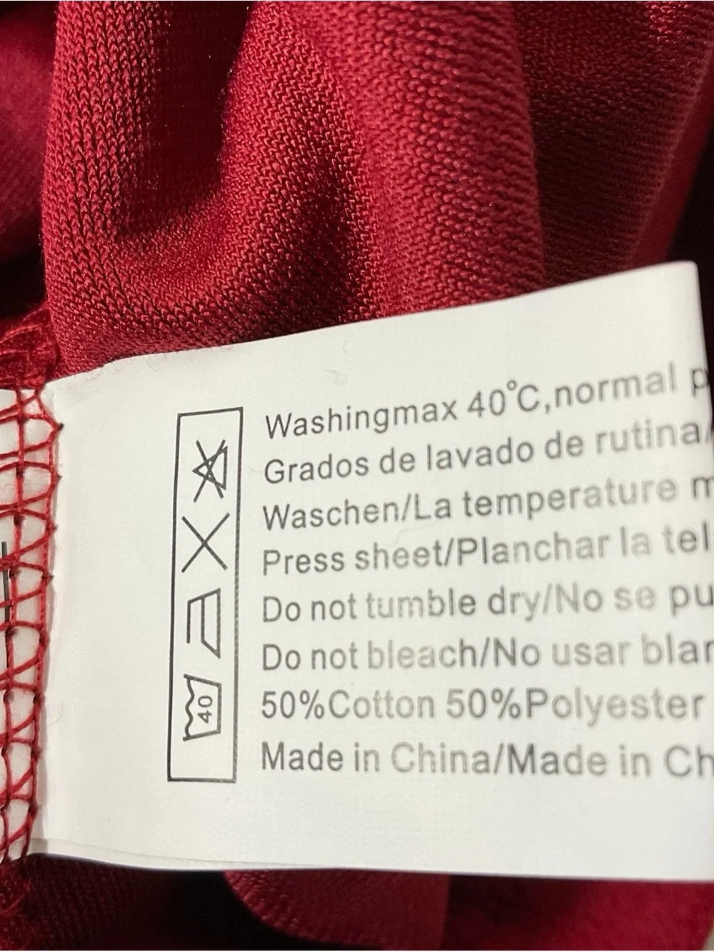 Women's Red Zip-Front Fleece Coat